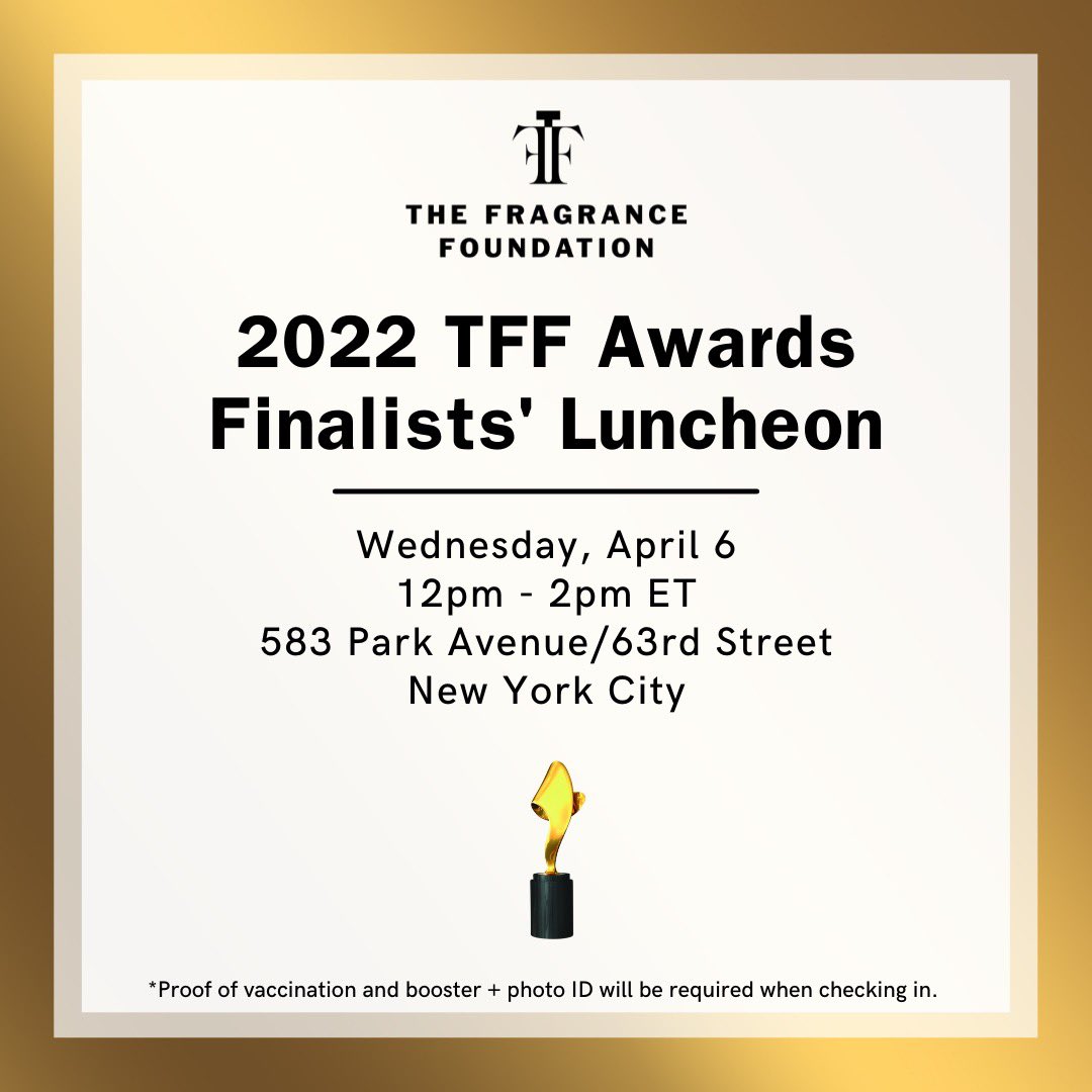 HandoftheLaw's tweet photo. Gearing up to hear the finalists today @FragranceFDTN - many thanks for the invitation #FiFiAwards https://t.co/k57zmQNDY2