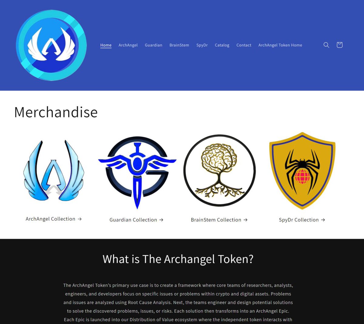 ArchAngelTokenS's tweet photo. Have you visit our Archa merchandise website lately? We added new designs for #GuardianToken #BrainStem and #spydr.
Check it out and please support our project
https://t.co/Nbzz71OnSr
#ARCHA #ArchaToken #GuardianToken #merchandise #ShopsyHotDealsDay https://t.co/CTB1BgXr5C