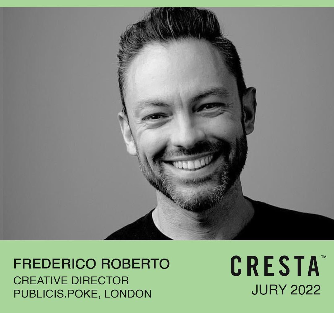 Frederiko's tweet photo. CreSta. Creative Standards. What's most likely, the most unbiased, for the greater good of our industry, awards festival out there. Thrilled that I'm back at it this year. Cheers Alan Page and Lewis Blackwell for the @CrestaAwards  role in our lives. https://t.co/LBRODaecZN