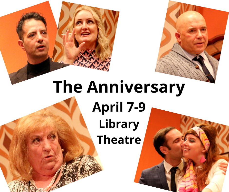 The Anniversary by Bill McIlwraith. 
THURSDAY, FRIDAY AND SATURDAY THIS WEEK!
Will 'Mum' prevail against the women who want to take her sons away?
Get your tickets now for this fabulous show from award-winning Leighton Buzzard Drama Group. 
Tickets at: bit.ly/TheAnniversary…