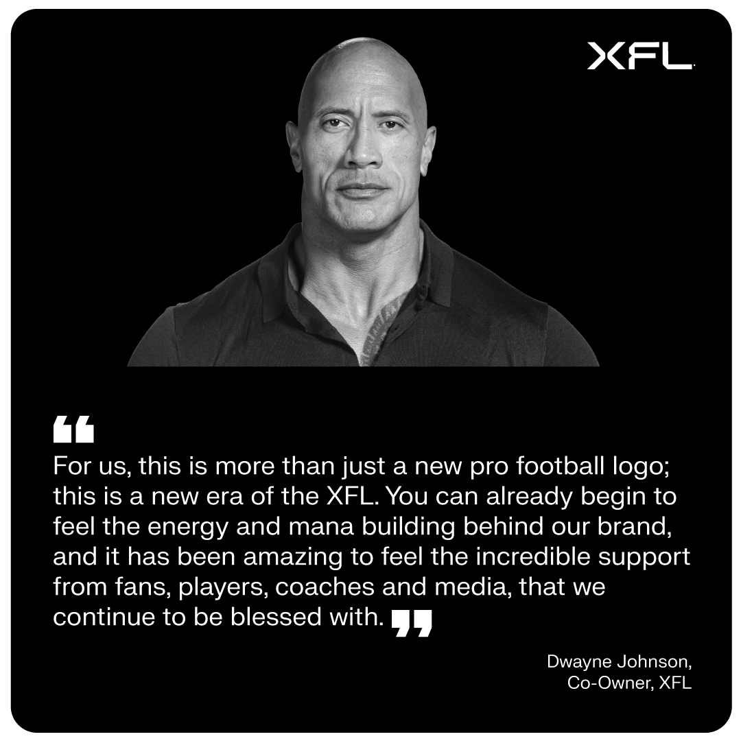 TheUFL's tweet photo. Today represents a new era for our league, signaling one of inclusivity, innovation, and co-creation as we build tomorrow’s league together with partners, fans, and players. #XFL2023