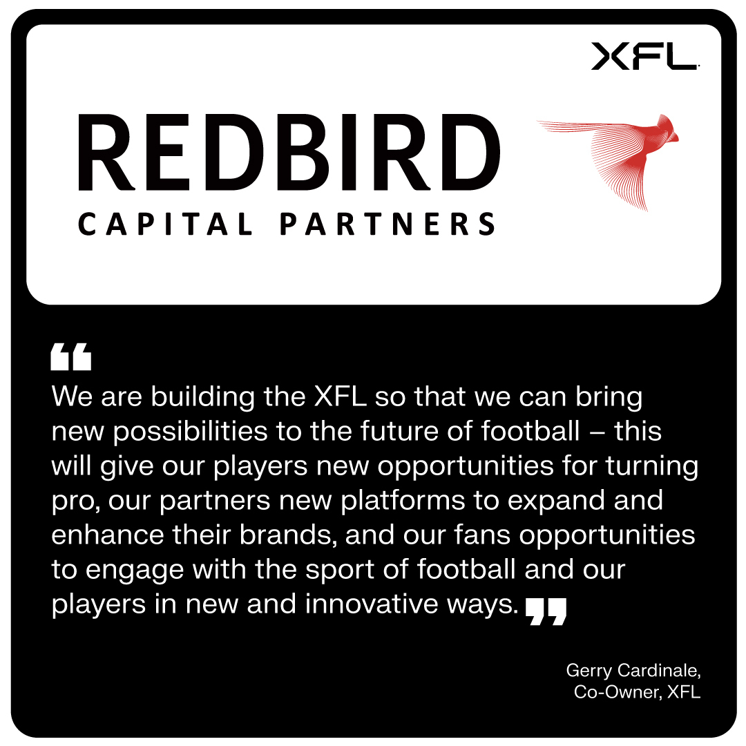 TheUFL's tweet photo. Today represents a new era for our league, signaling one of inclusivity, innovation, and co-creation as we build tomorrow’s league together with partners, fans, and players. #XFL2023