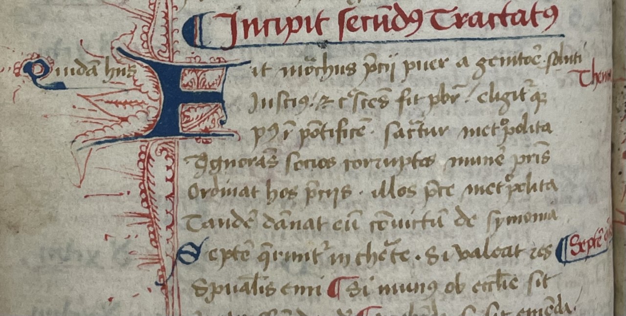 MU Special Collections &amp; Archives على X: &ldquo;Incipit: the opening 