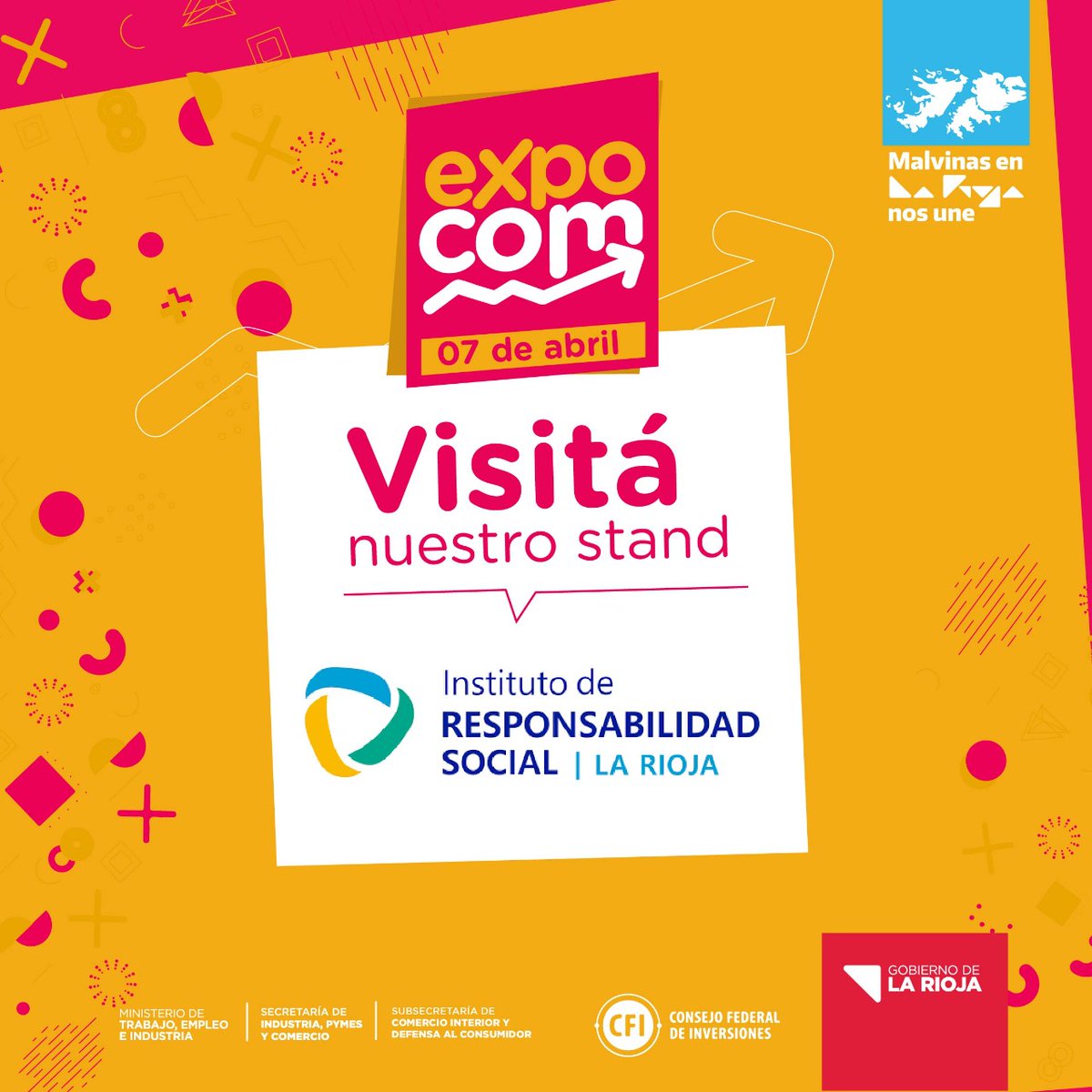 mintrabajo_lr's tweet photo. 🛒🛍 #ExpoCom 2022

🏢 Más instituciones que se suman y estarán presentes con su stand en la Expo Comercial riojana. https://t.co/JpNtYL0zCf