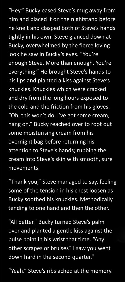 astrobucky's tweet photo. What's this? #snipsnops from A Call to Motion? π (quarterback Steve / ballet teacher Bucky) ππ©°π
Sorry it's been so long since the last update, I am working on the next chapter! https://t.co/oi0VFZMoWu
