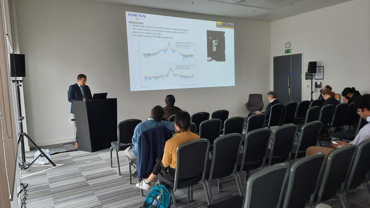 netacoms's tweet photo. Londra da gerçekleşen European Microwave Week 2021 (EuMW2021) konferansında paper sunumumuzu gerçekleştirdik.

We presented our paper at European Microwave Week (EuMW2021) conference in Londan.

#neta #netacoms #netacommunicatios #antenna #londra #eumw2021 https://t.co/htcR4Pvj4K