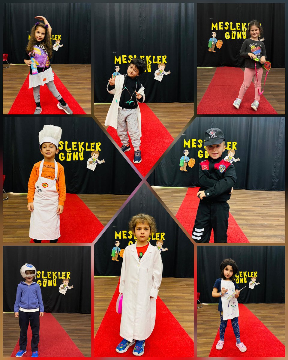 Öğrencilerimiz 8 Haftalık Meslekler Konusunun Ardından “Meslekler Defilesi” ile Tasarladıkları Kostümleriyle Sahneye Çıktılar. 👩‍🎨 👨‍🏫 👩‍🏫 👨‍⚕️ 👮‍♂️ 
#BahcesehirKoleji @mduranoznacar <a href="/svmbyrktr/">Sevim Bilgin</a> <a href="/BkOmerli/">BK Ömerli Kampüsü</a> <a href="/tugbaozdinc/">Tuğba Özdinç Kater</a> <a href="/ErkenCocukluk/">Hale Güneş</a>