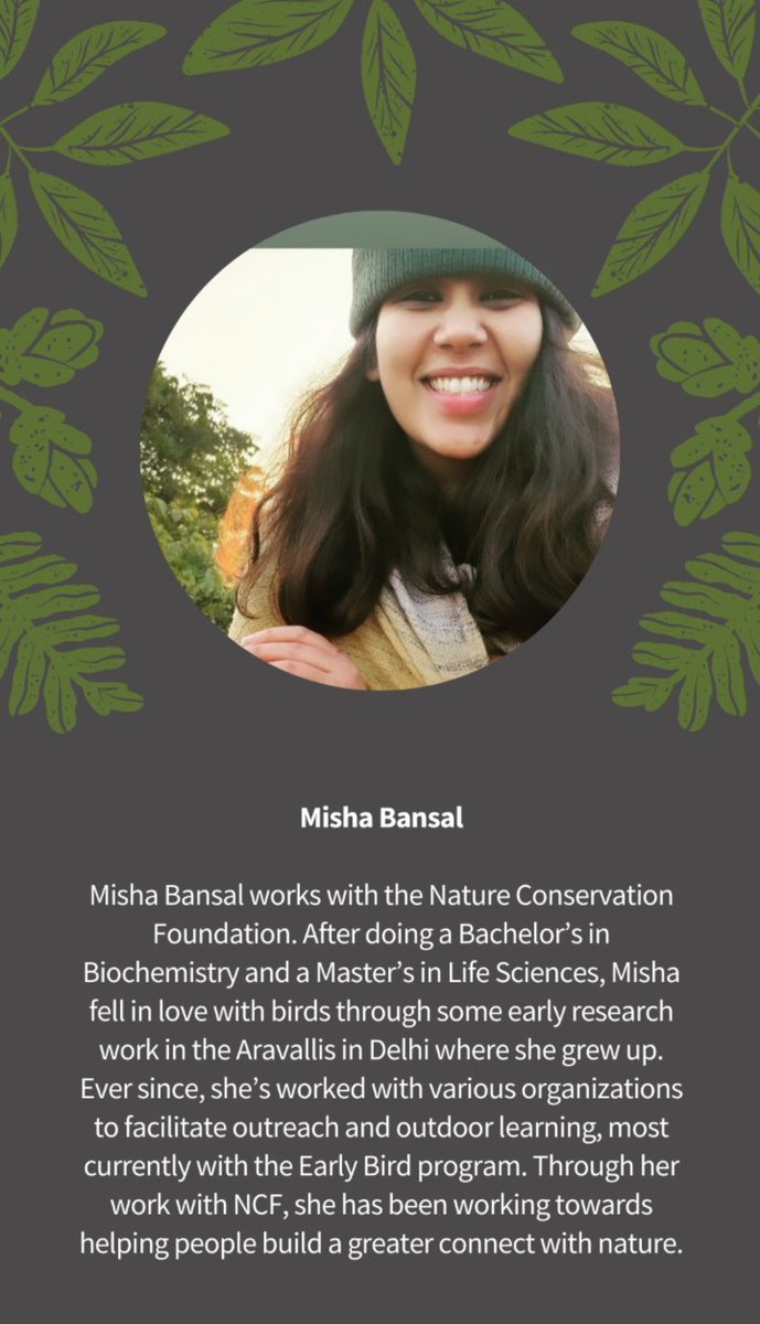 Our guest on ep #22 The Thing About Learning with Birds 🐦 <a href="/bansal_misha/">Misha Bansal</a>