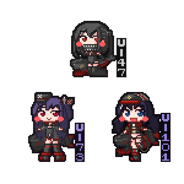 inu_sd's tweet photo. ドットのⅦB型
かわいい
#アズールレーン #アズレン
#U47 #U73 #U101 https://t.co/zJqAPd8hzm