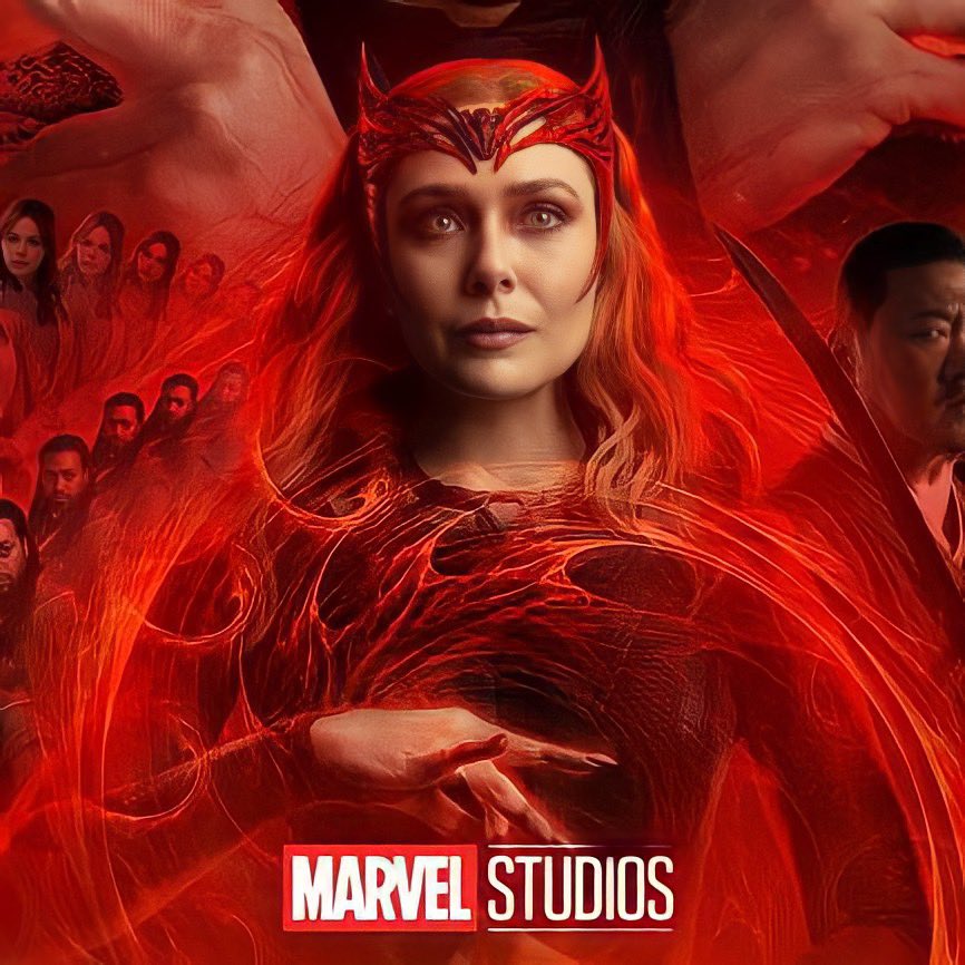 Scarlet Witch Central on X: New HQ images of the #ScarletWitch on the  #MultiverseOfMadness posters ✨  / X