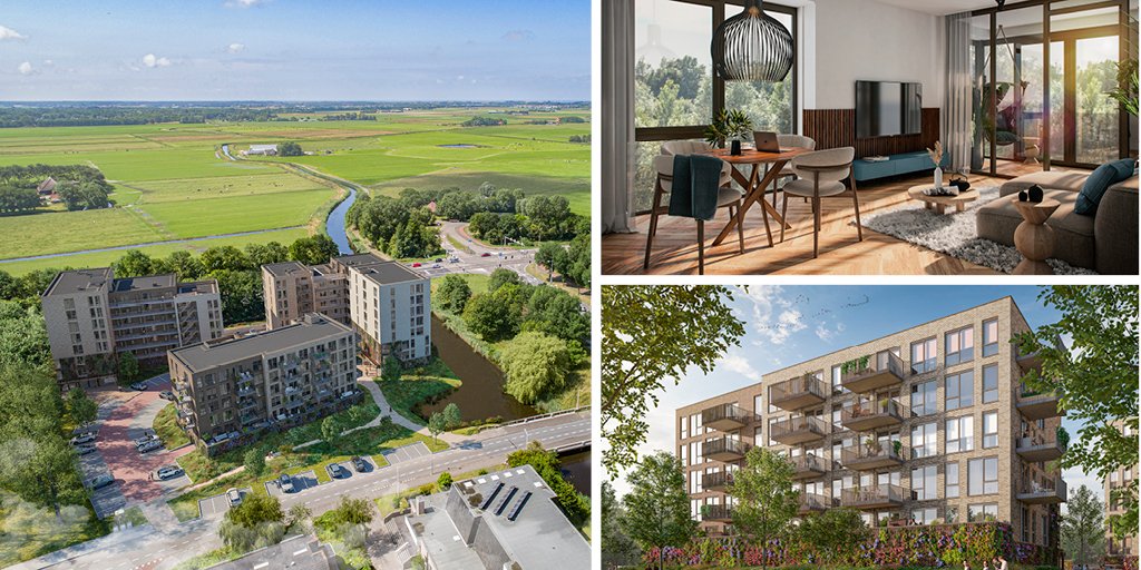 Nu in verkoop: 81 koopappartementen van Het Palet aan de Picassolaan in #Alkmaar. Hier ontwikkelt  en bouwt <a href="/VanWijnenGroep/">Van Wijnen</a> drie gebouwen met verschillende typen koop- en huurappartementen. Ontdek meer: sowo.kr/IhDVmQ9M