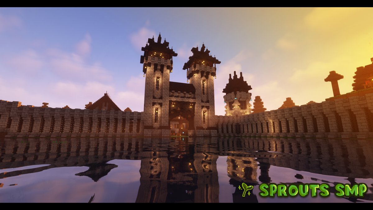 A beautiful shot of Oar's Rest! A waterside settlement that neighbors Wellspring Grove!