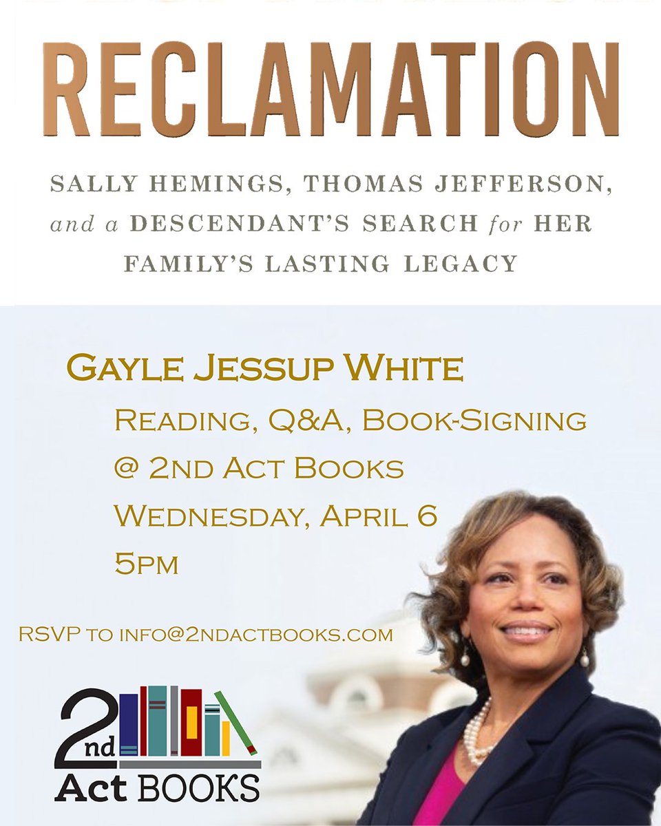 Come out to @2ndactbooks today! 📖📚

I will be doing a live reading, Q &amp; A, and book signing ✍🏽

See you today, Wednesday, April 6th at 5 PM