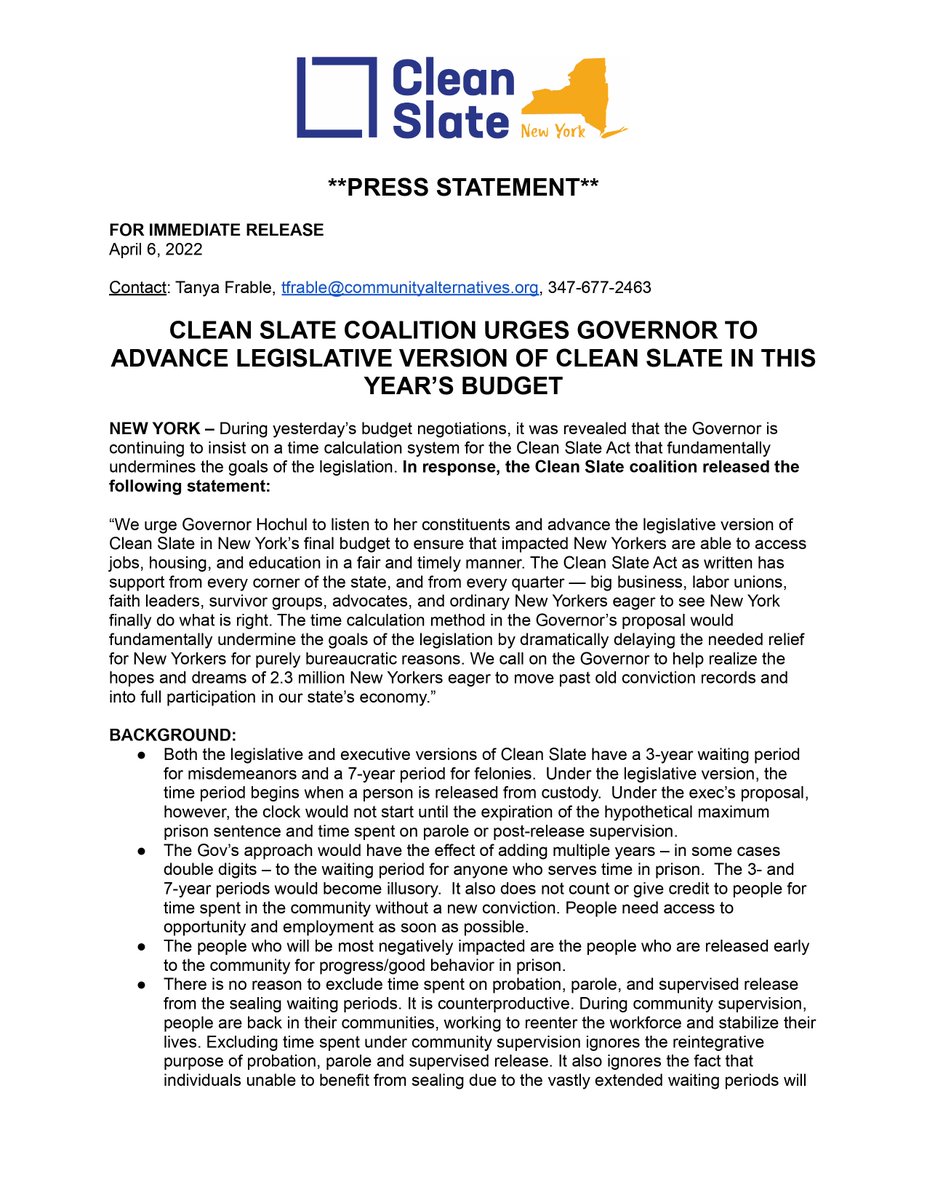 Clean Slate NY tweet media