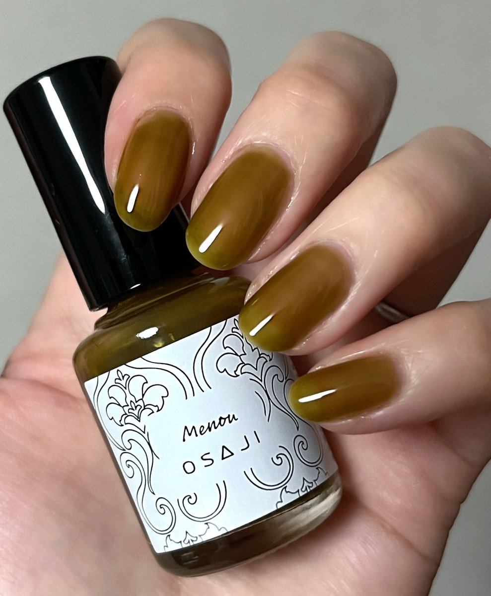メナード♡ OSAJI アップリフト ネイル カラー 27 Menou （めのう） 透け感