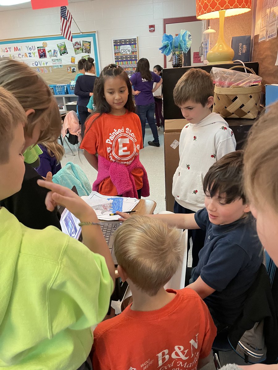 PSE3rdGrade's tweet photo. Our students shared their Fractured Fairy Tales at Exhibition. https://t.co/gCXX6NvwVR