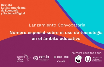 UNQoficial's tweet photo. 📲#Convocatoria #RSLD ➡️Revista Latinoamericana de Economía y Sociedad Digital.
🗓️Se reciben trabajos hasta el viernes 29 de abril de 2022 para el número especial sobre el uso de tecnología en el ámbito educativo. ¡No te quedes afuera!
🔗https://t.co/v4xIXRK1jt https://t.co/nXWfOxBRRh