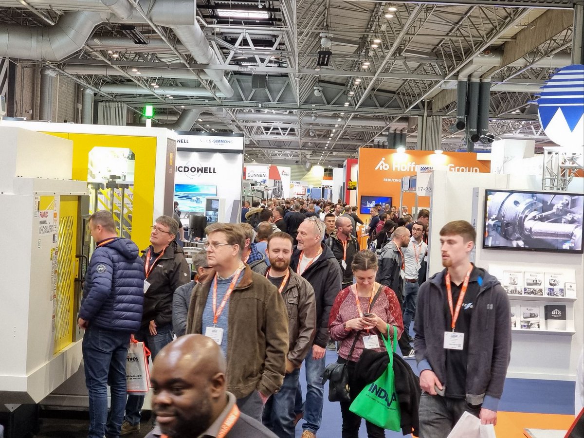 ukmfgnews's tweet image. Another busy day at #MACH2022