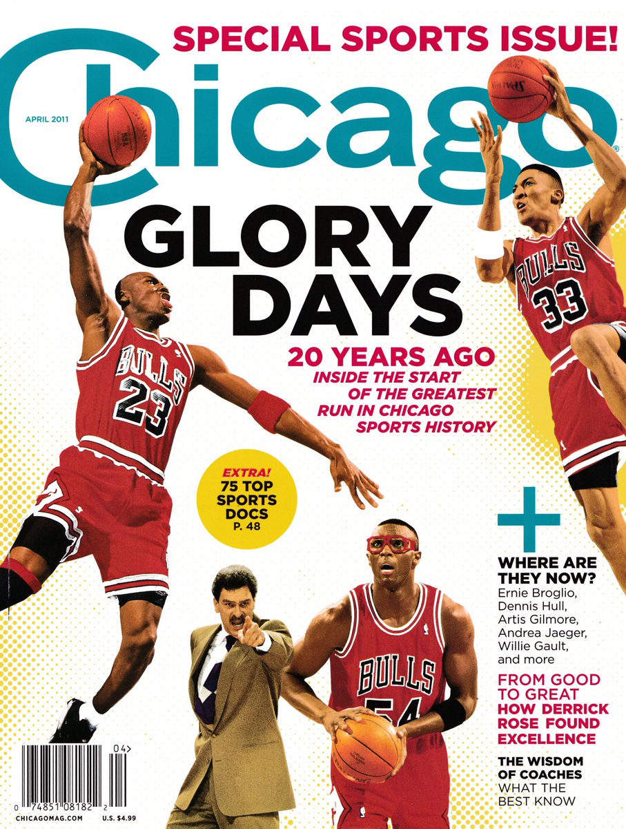MJ23Covers's tweet photo. Chicago, Volume 60 No. 4 April 2011 #Jumpman #JumpmanHistory #AirJordan #MichaelJordan #Jordan #ScottiePippen #HoraceGrant #PhilJackson #Chicago #Bulls #NBA #ChicagoMagazine https://t.co/a5NqTJZvyl