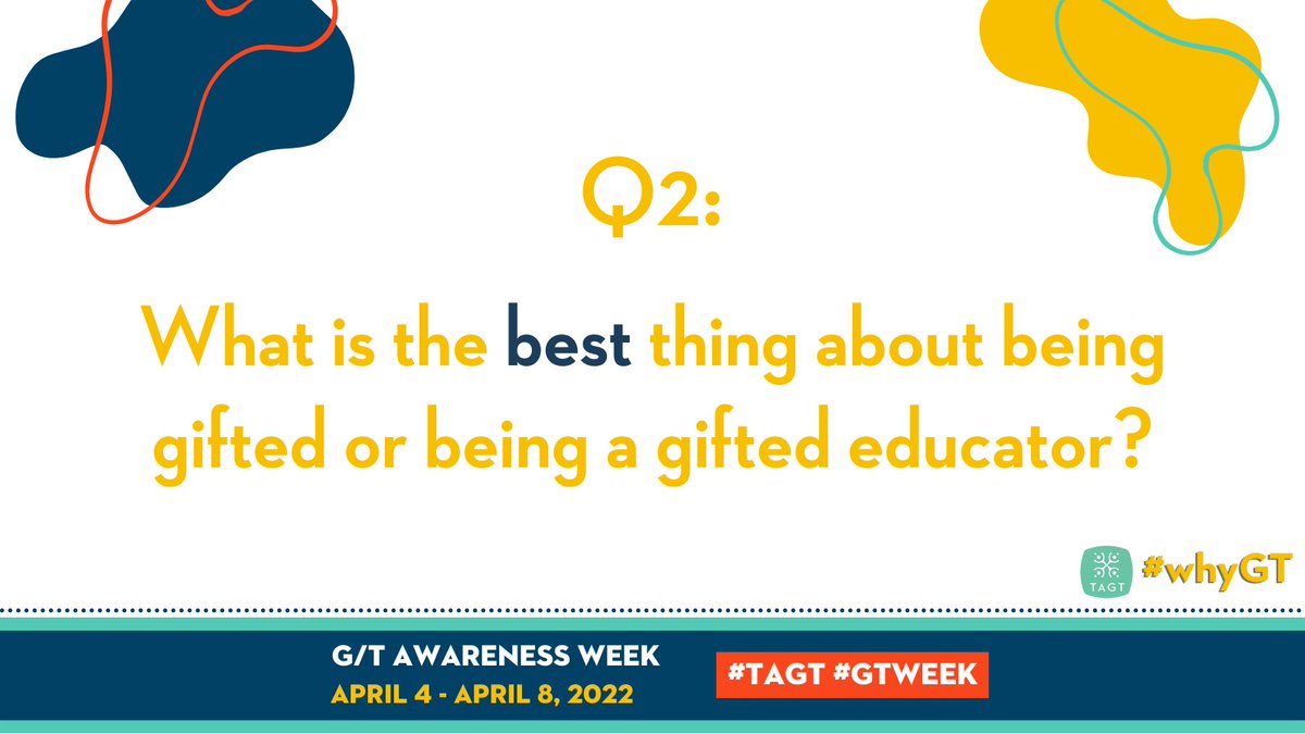 Asking your learners about being #gifted will give you insight into who they are and their perspective about the #GiftedExperience.  Take some time today to have this conversation with your learners or share what it's like to be a gifted educator! 

#whyGT #txgifted #gtchat