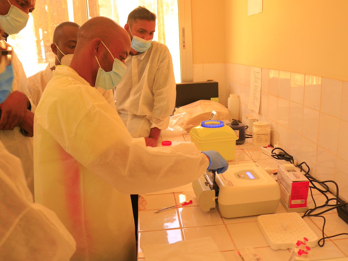 IDDS_Project's tweet photo. IDDS is rolling out new @WHO-approved TB diagnostics to promote healthy communities in the fight against TB in the DRC and 10 other countries. #WorldHealthDay 
@USAIDGH @StopTB @WHOAFRO https://t.co/O11P39Hepm