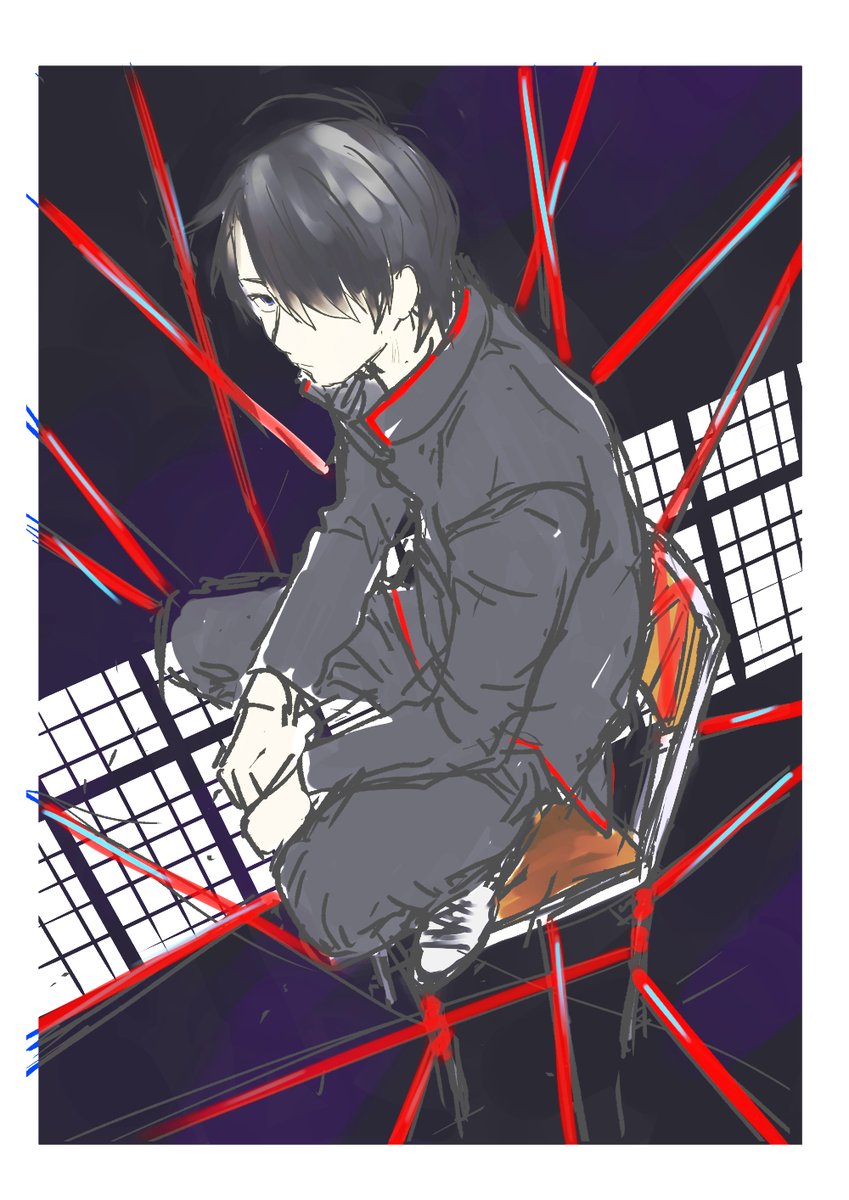 別案の阿良々木くんも置いときます🙂