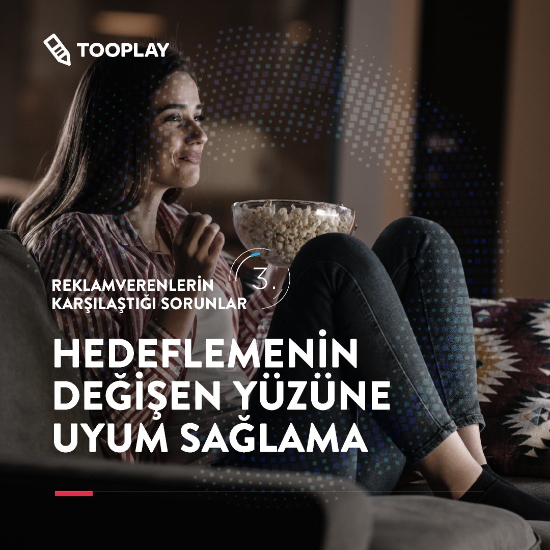 tooplaytr's tweet photo. Reklamverenlerin Karşılaştığı Sorunlar serimizin 3. dosyası Hedeflemenin Değişen Yüzüne Uyum Sağlama yayında! 🖥
#tooplay #tootrends https://t.co/8HBCmv3brO