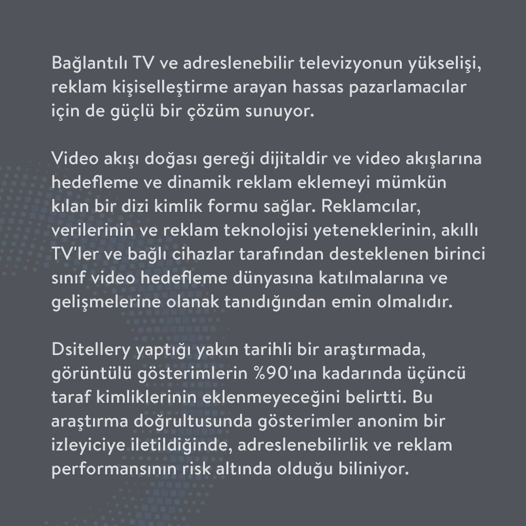 Reklamverenlerin Karşılaştığı Sorunlar serimizin 3. dosyası Hedeflemenin Değişen Yüzüne Uyum Sağlama yayında! 🖥
#tooplay #tootrends