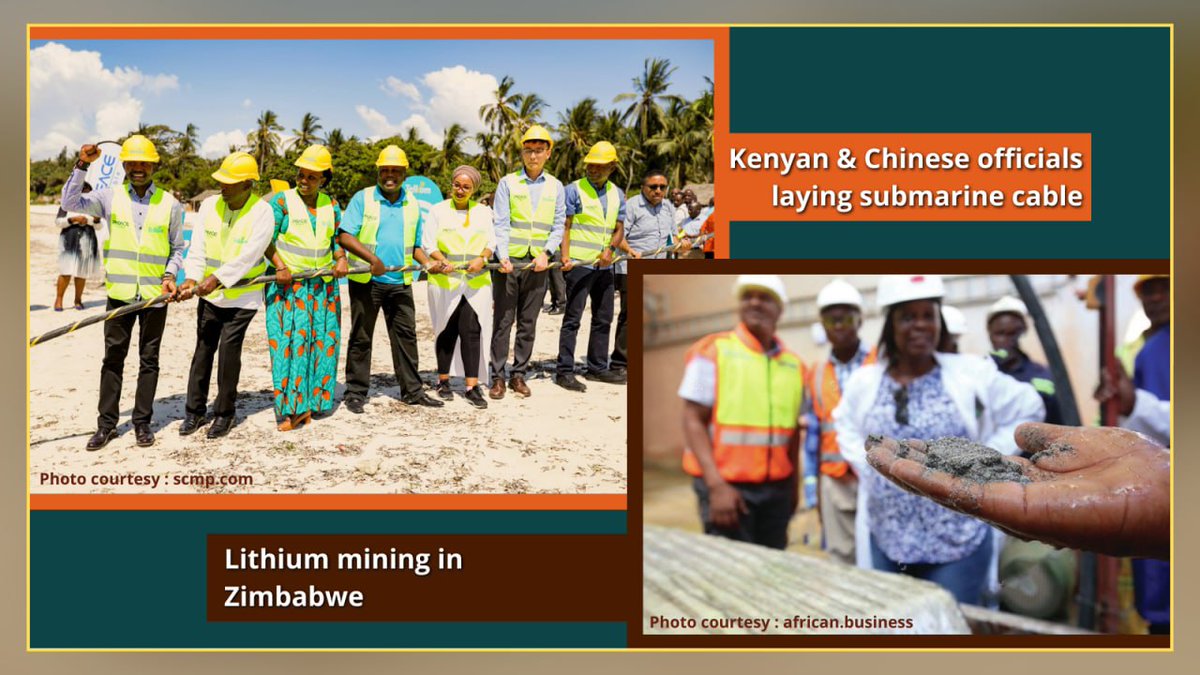 Amid clamour over #UkraineConflict,
– China snaps up controlling stake in lithium mines of #Zimbabwe.
– Advances its ‘#DigitalSilkRoad’ into Africa by connecting 15,000-km undersea cable to #Kenya.
China quietly spreading tentacles while Western nations focus entirely on Ukraine.