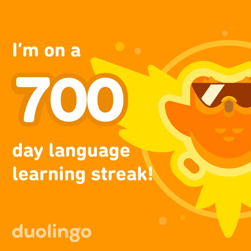 cara_stoddart's tweet photo. Learn a language with me for free! Duolingo is fun, and proven to work. Here’s my invite link: https://t.co/Yx9P2vGerF https://t.co/nu7lqhczbP
