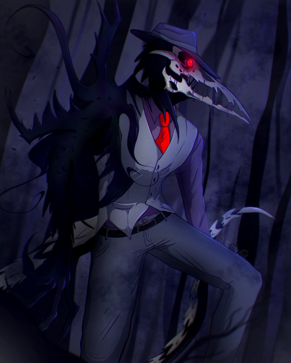RaRareptile's tweet photo. Sexy tall bird🕺🏼

#oc #ocs #originalcharacter #PlagueDoctor https://t.co/2BflEEK29e