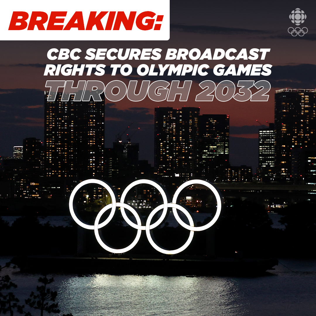 CBC Olympics on Twitter "News of OLYMPIC proportions 🥇 CBC/RadioCanada will remain the HOME of
