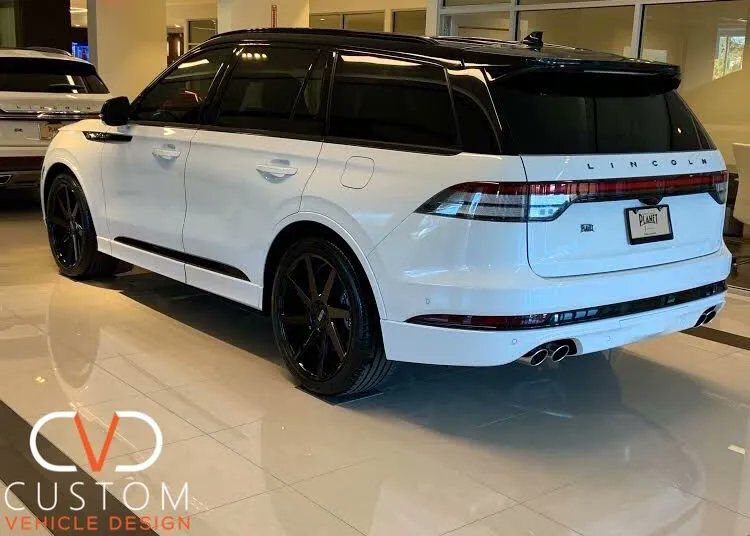CVDAuto's tweet photo. Lincoln Aviator with 22” Status Brute wheels
#2022 #Lincoln #Aviator
#Aviator #LincolnAviator #22s
#Statuswheels #CVDauto #CVD
#Customvehicledesign #CVD2022 https://t.co/VDxk573Dhw
