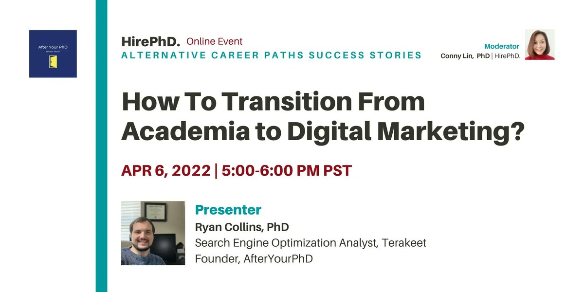 HirePhD Career Society tweet media