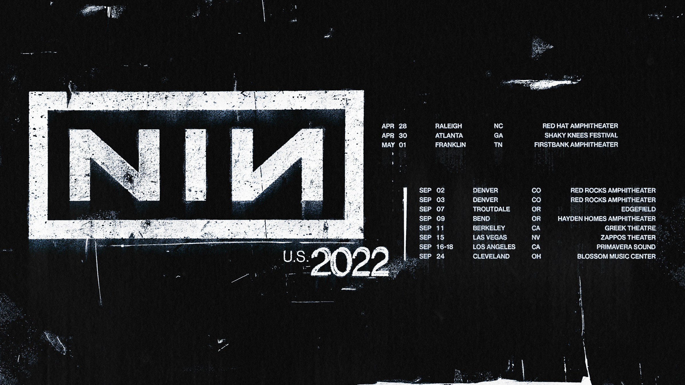 nine inch nails on Twitter "A limited number of tickets for select