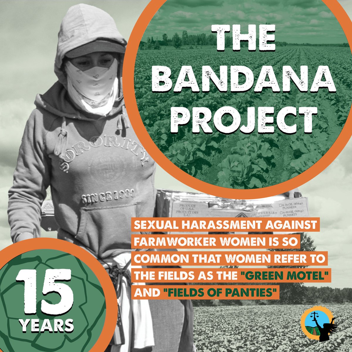 MomsRising's tweet photo. We are proud to participate in the #BandanaProject quinceñera with @mujerxsrising to raise awareness about workplace sexual violence against farmworker women. Complete the form available at https://t.co/Jq80riy6C3 to receive a kit & organize a local exhibit #BandanaProject2022 https://t.co/BcZOLlw04w