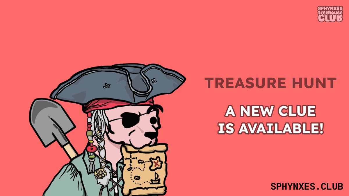 Hey fam,😺

We just shared another clue for the Treasure Hunt on Discord.🔍
 
For those of you that haven’t joined us yet, we welcome you on Discord where you can find more details on how you can participate and win 2 EGLD.

discord.gg/xgMZB43HST

#NFTCommunity #Elrond #NFTs