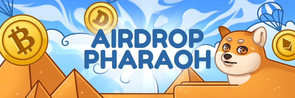<a href="/AirdropPharaoh/">Airdrop Pharaoh 🪂</a> is a new #airdrop channel offering the very best earning opportunities, supplying #FreeCrypto. 

Please check out the available Airdrops on our page. 

#crypto #airdrops #AirdropCrypto
#airdroppharaoh #giveaway #bitcoin #doge