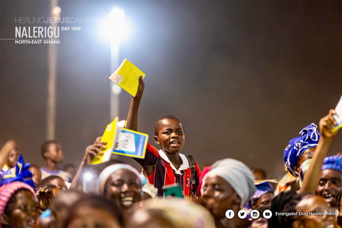 EvangelistDag's tweet photo. On Day 1 of the Healing Jesus Campaign in Nalerigu, it was such a beautiful sight as souls gave their lives to Christ. 

God also confirmed His Word with miraculous healings, announcing the arrival of the Kingdom of God. 

We can never stop believing in healing!

#HJC https://t.co/9ai7WK1kHN