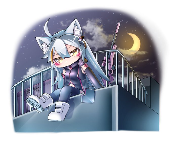 『ハロ、敵の様子はどうだい?』
「鉄砲さん、夜景きれいだよ」
『・・・そうだね』 