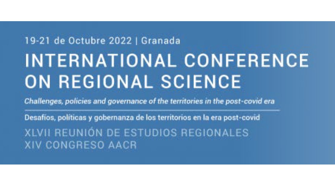 Submit your paper to the International Conference on Regional Science (@AECR3), next October 19-21 in #Granada 👇

🗓️Deadline for submissions: June 15
💻reunionesdeestudiosregionales.org/granada2022/en/
📕#urbaneconomics #regionaleconomics