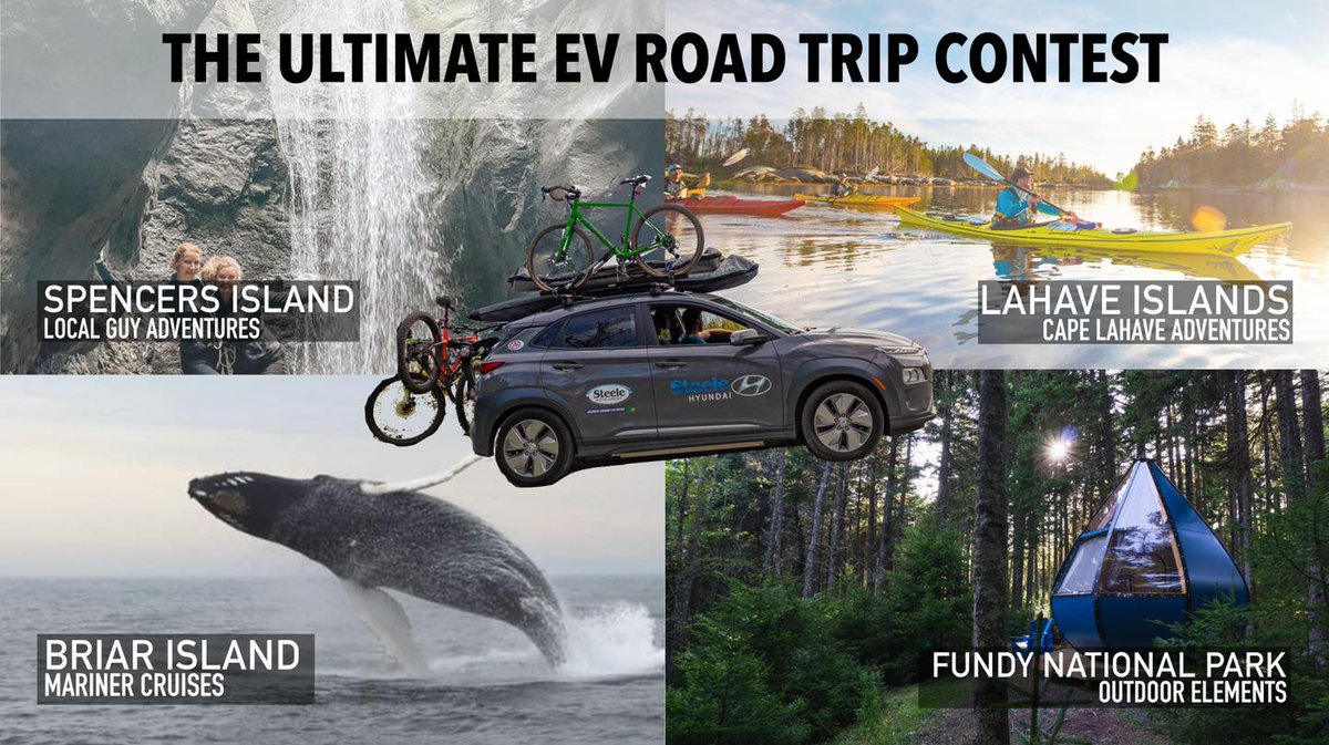 AllEVCanada's tweet photo. π β°οΈ We've teamed up with the @AforAdventure team to give one lucky winner (and 3 of their friends) the Ultimate #EV Road Trip! Head over to their Facebook page for details on how to enter - https://t.co/pFZzeLmBuZ
#steeleauto #steeleautoev #electricvehicle #goelectric https://t.co/WRqMb9qSLW