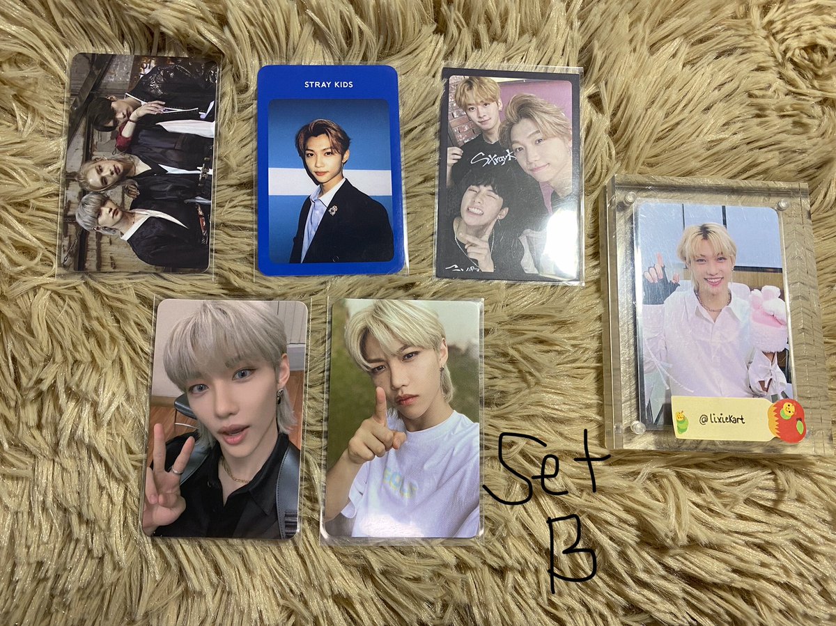 lixiekart's tweet photo. wts lfb stray kids ph

𓈀 felix qs

check notion before claiming — https://t.co/xBMpcl5xUr

reply mine/dm to claim! https://t.co/eDvk6P47kT