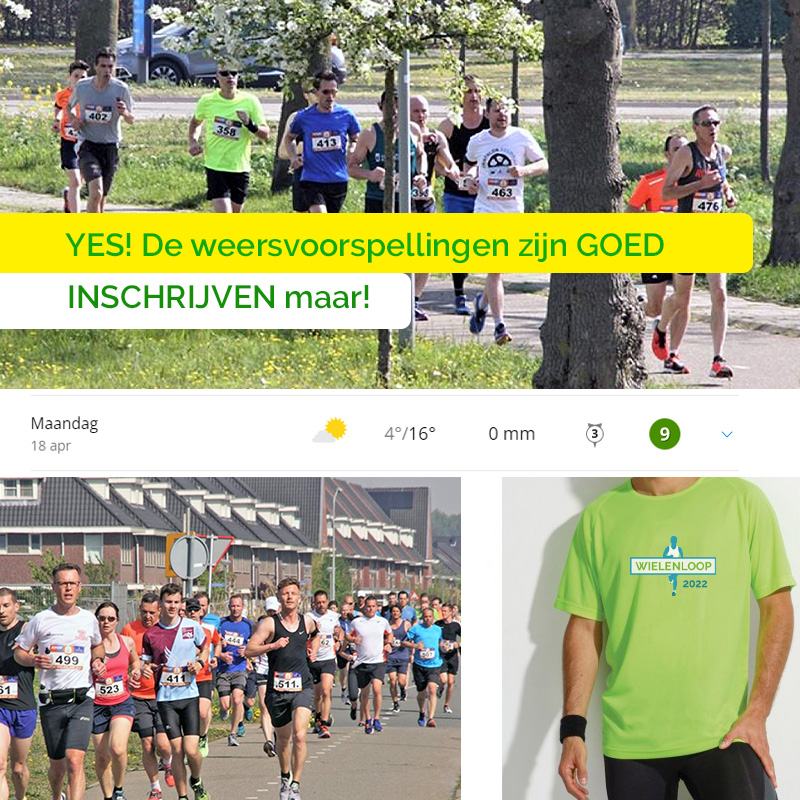 Het wordt lekker 2e paasdag! Dus schrijf je in voor de Wielenloop 2022 wielenloop.nl 
#hardlopen #running #run #nevernotrunning #hardlopenisleuk #ikloophard #denbosch #rosmalen