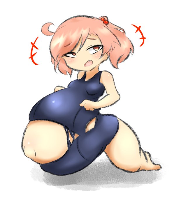 作業合間の40minドロ
夏用作品なのでスク水 