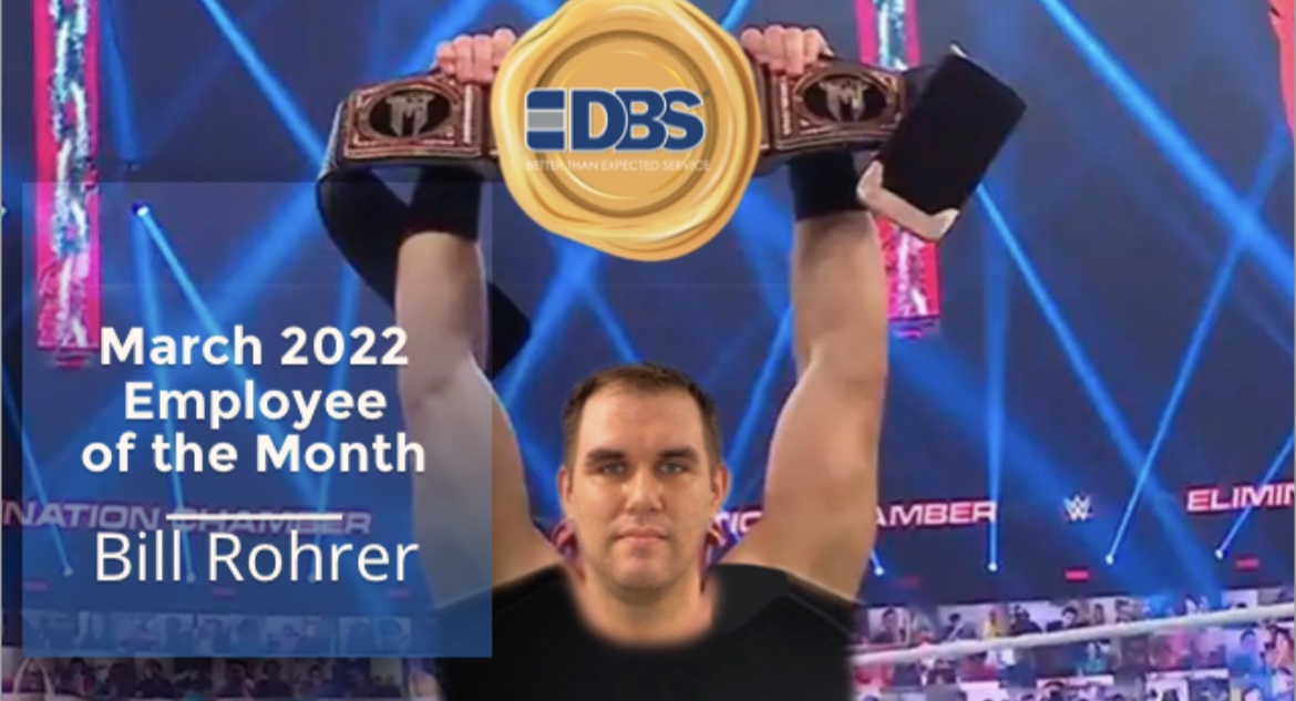 dbs4pos's tweet photo. Congratulations to Bill Rohrer, our March 2022 Employee of the Month! Bill is being recognized for his willingness to learn new POS systems, mentoring our staff on the ins-and-outs of SpotOn POS, and steps up and takes on any new challenges. Thank you Bill for all your hard work! https://t.co/fuprZtLL8w