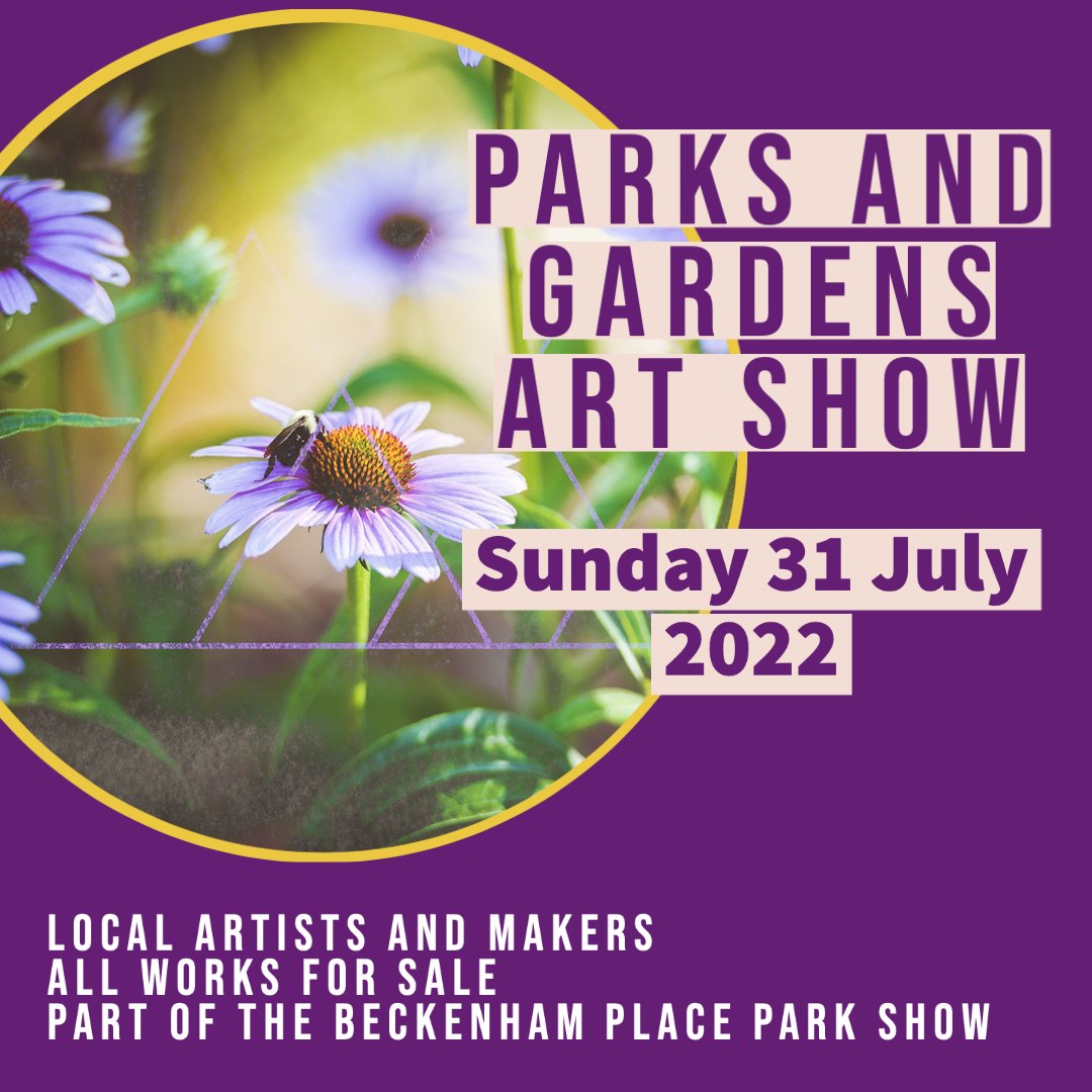Did you know this week is #CommunityGardenWeek? 🌻 The perfect time to let you know that the annual @BeckenhamPark Flower Show will return on the 31st July. This is a free, fun community event which also includes a flower and produce competition, art exhibition and a dog show.