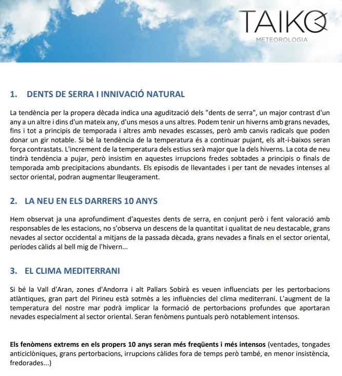 oscargarcom's tweet photo. Avui el @govern ha penjat finalment els informes que tenen respecte els la candidatura dels jjoo d'hivern al Pirineu. Dins dels informes un titulat "Adaptació al canvi climàtic i prevenció de riscos" amb un cost de 100€ i 2 pàgines (una és la portada).
🙄
Encara estic en xoc.... https://t.co/hppf00jUxN