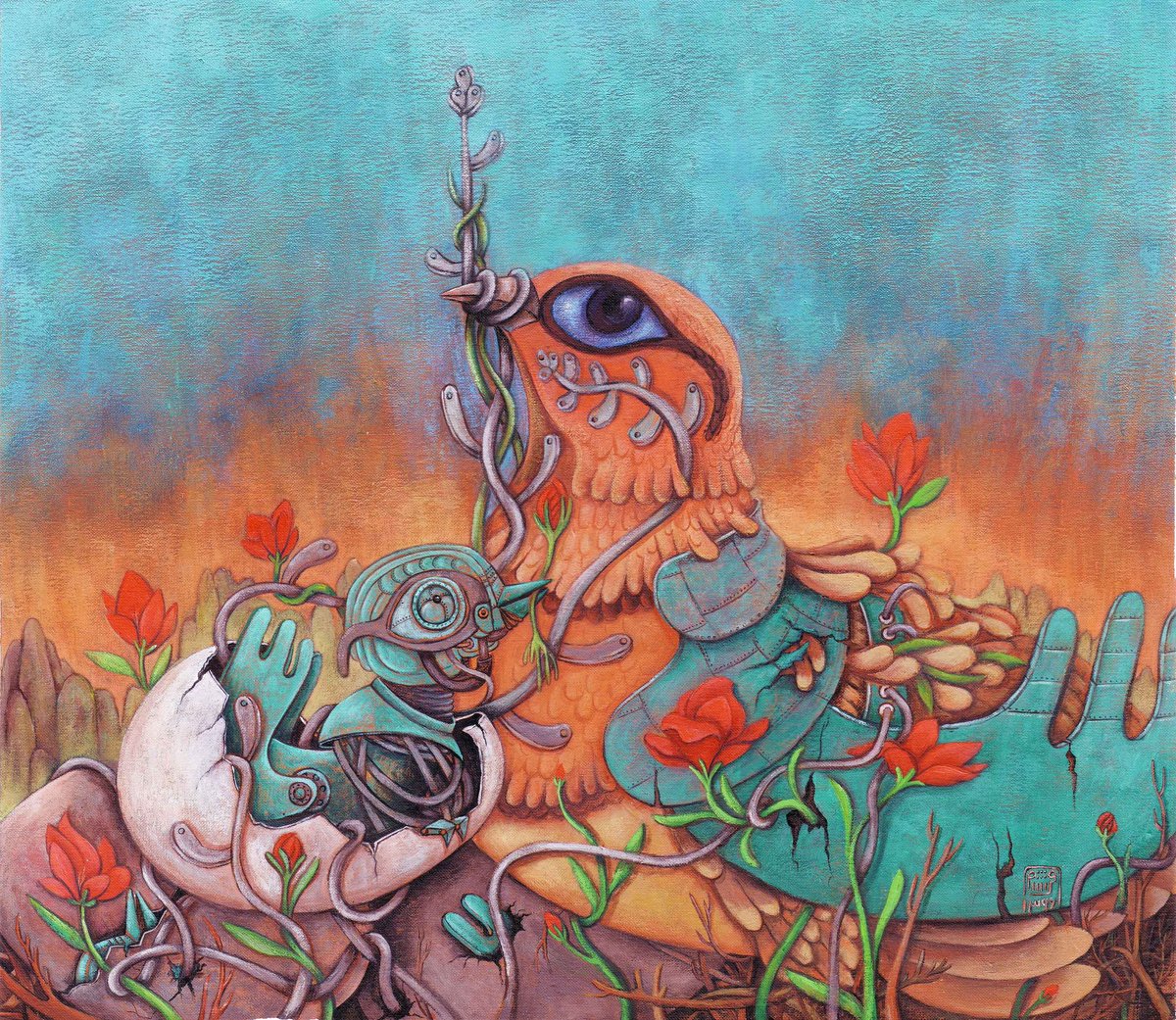 FereshtehFarma3's tweet image. 🔥🤖🤖🤖🤖🤖🤖🤖🤖🤖🤖🔥
🔸️🔸️🔸️🔸️🔸️🔸️🔸️🔸️🔸️🔸️🔸️🔸️

🌟UNINVITED GEUSTS🤖

🌟Available on Foundation

1/1 
0.17 eth

foundation.app/@Fereshteh_Far…

#illustrations #FoundationNFT #WomenInNFTs #Ethereum #NFTshill #NFTcollection #NFTshill #NFTSPACESHIP  #Ethereum