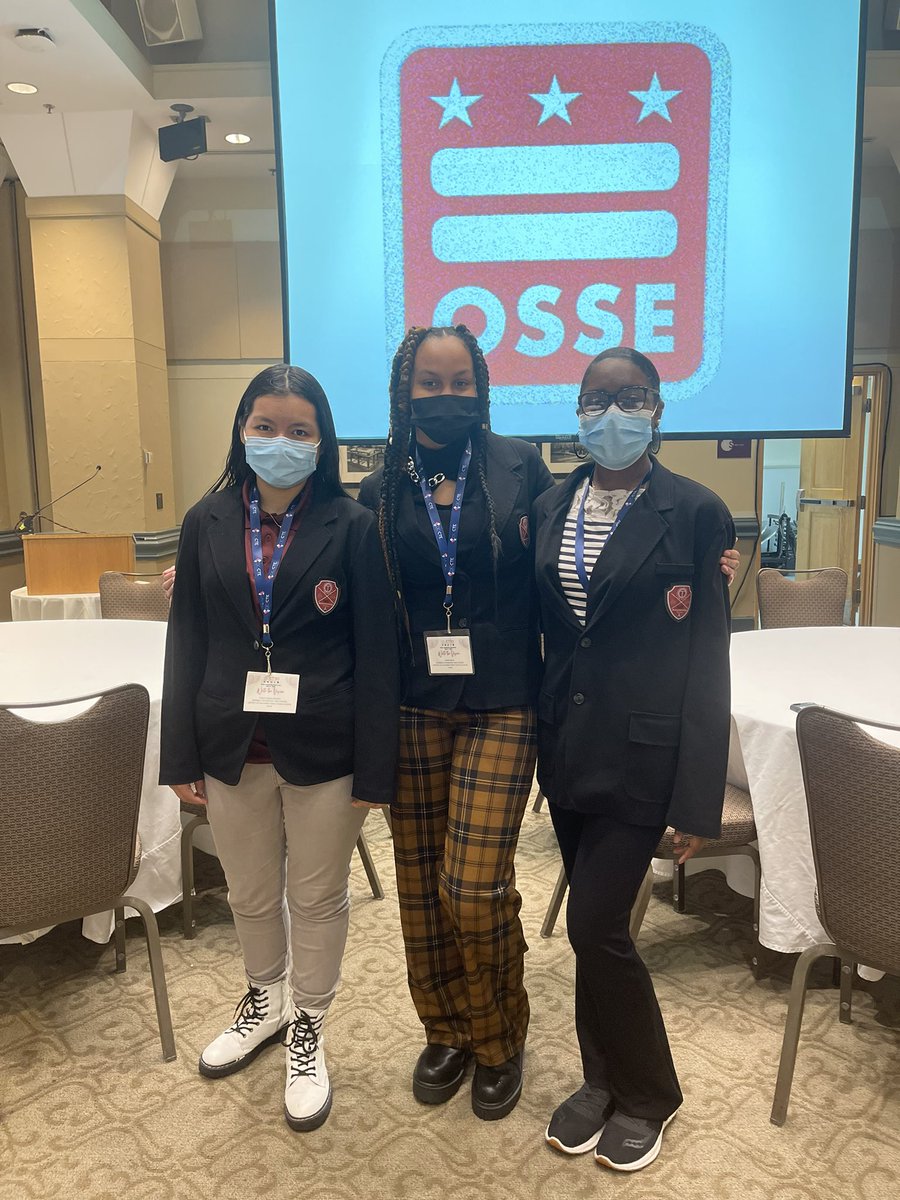 @mckinleyaob students attending the 2022 DC Career and Technical Education Student Organizations State Leadership Conference.
#leadership #conference #biotechnology 
<a href="/dcpublicschools/">DC Public Schools</a> <a href="/dc_acte/">dc_acte</a> <a href="/MckinleyAOB/">McKinley AOB</a>